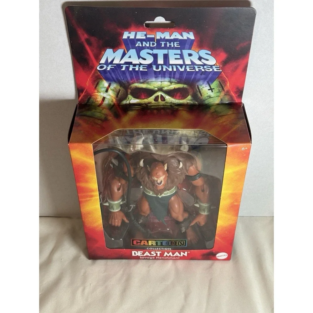 Masters of the Universe Origins Deluxe Beast Man Cartoon Collection Figure JHK09